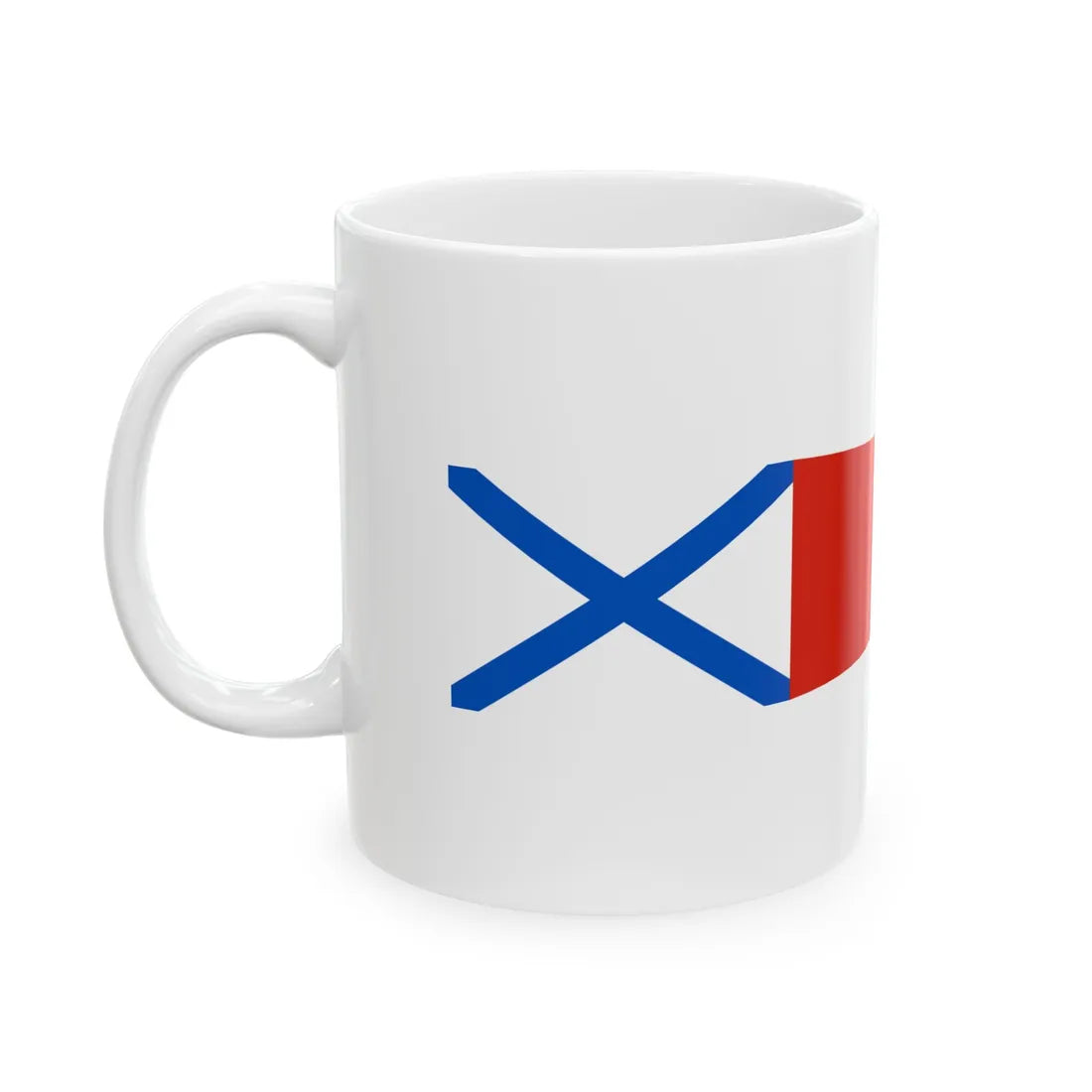 Russia Pendant of task force commanders 2000 (Russia) White Coffee Mug - Go Mug Yourself