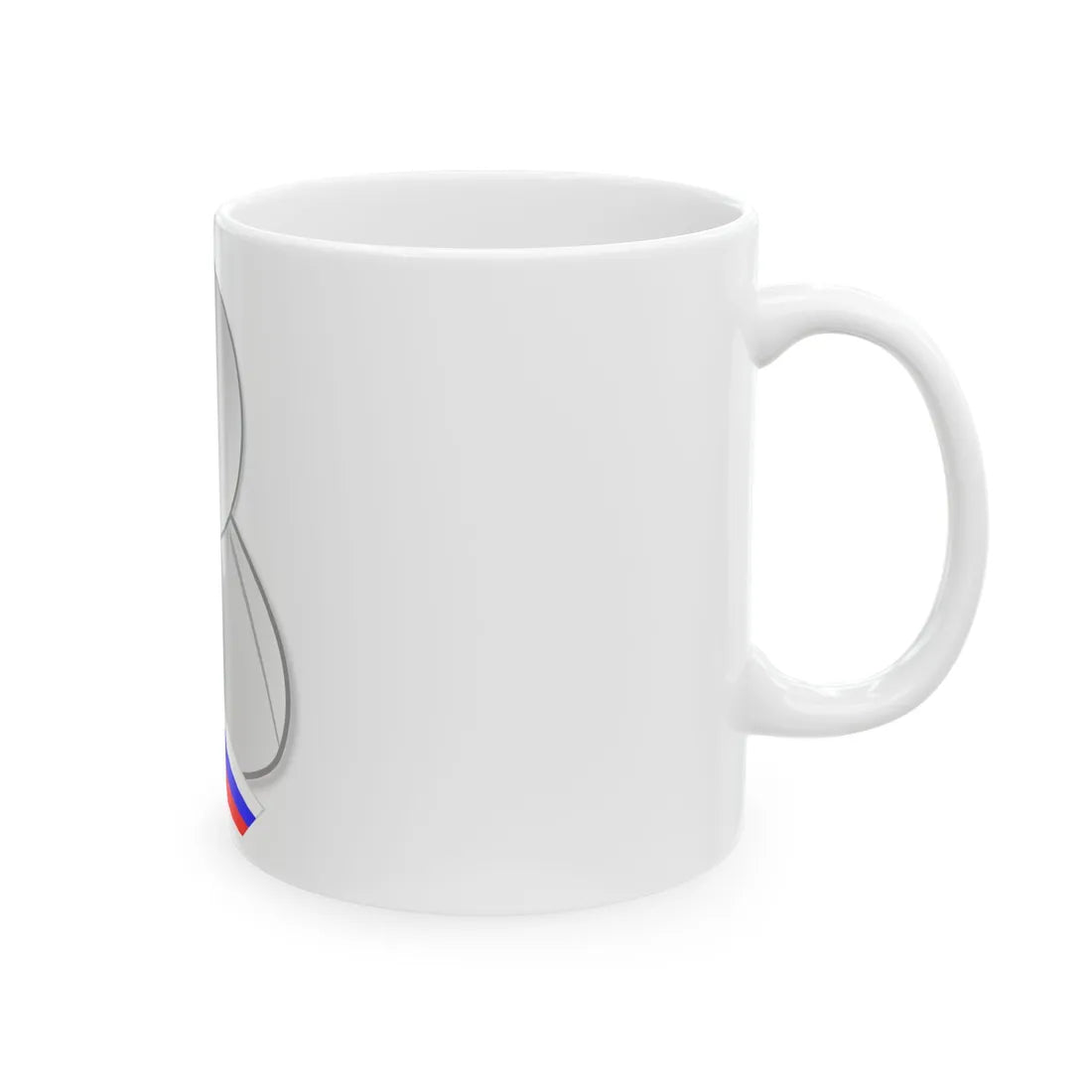 Russia politic personality icon (Russia) White Coffee Mug - Go Mug Yourself
