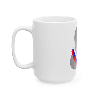 Russia politic personality icon (Russia) White Coffee Mug - Go Mug Yourself