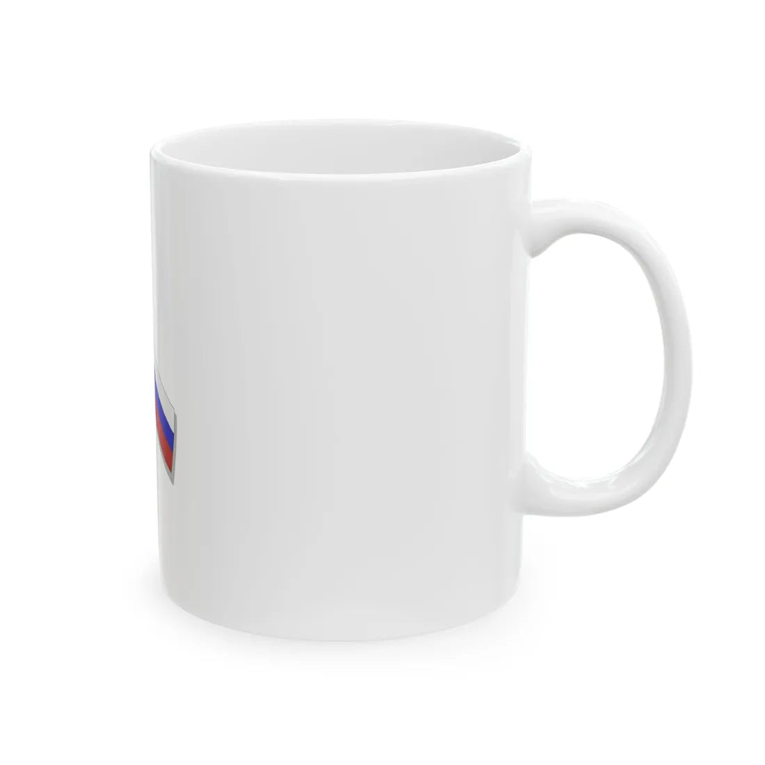 Russia ribbon (Russia) White Coffee Mug - Go Mug Yourself