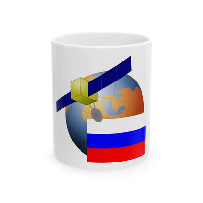 Russia-Satellite (Russia) White Coffee Mug 11oz - Go Mug Yourself