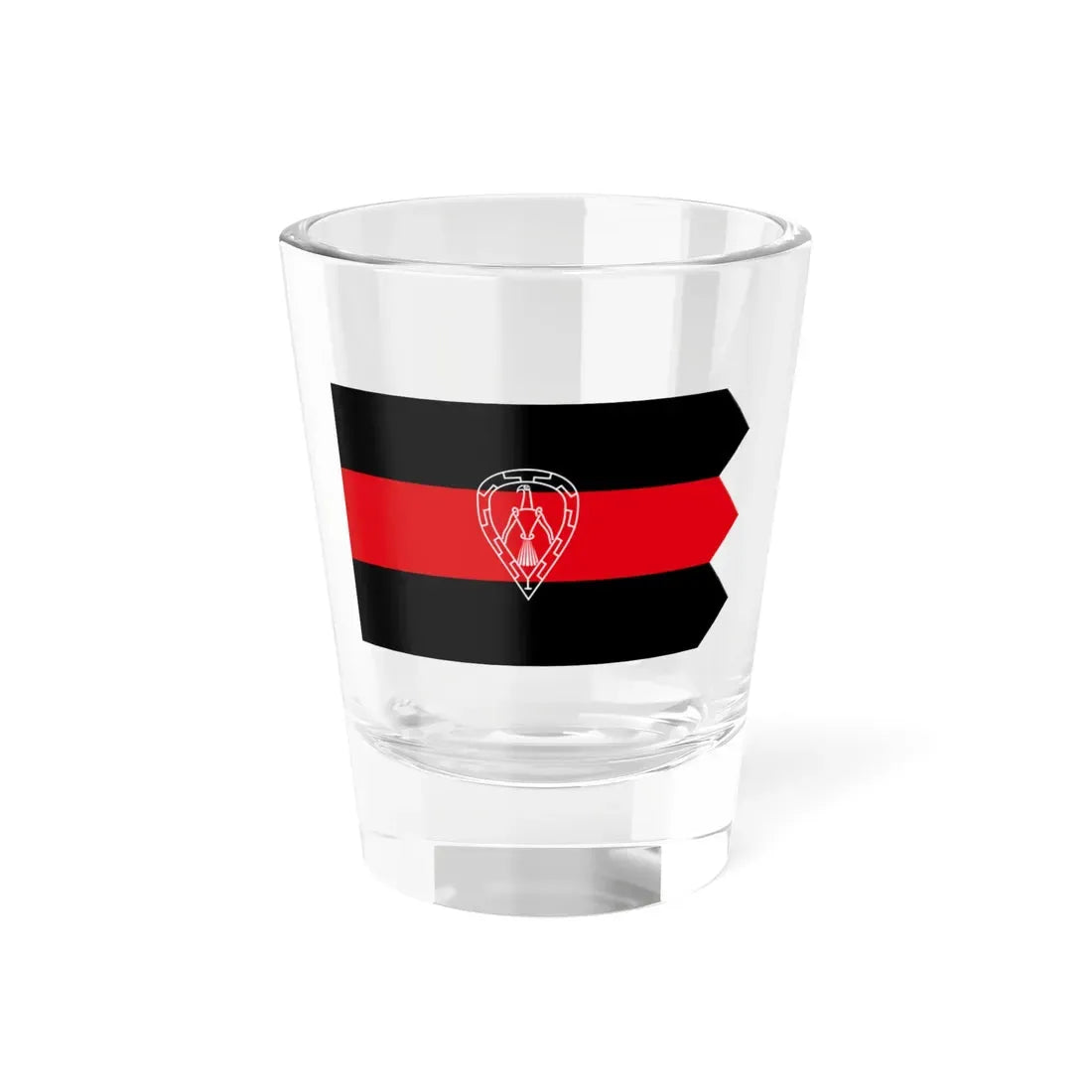 Знамя Балтиискои археологическои экспедиции (Russia) Shot Glass 1.5oz 1.5oz - Go Mug Yourself