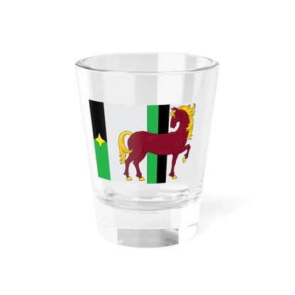 Флаг Тавровского сельского поселения (Russia) Shot Glass 1.5oz 1.5oz - Go Mug Yourself
