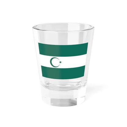 Флаг Свободного Дагестана (Russia) Shot Glass 1.5oz 1.5oz - Go Mug Yourself