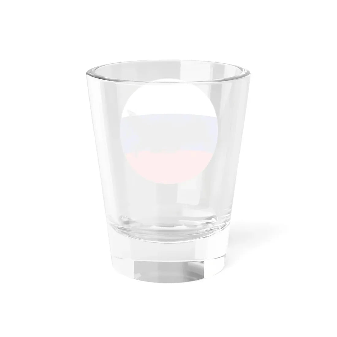 Карта России на круглом флаге (Russia) Shot Glass 1.5oz - Go Mug Yourself