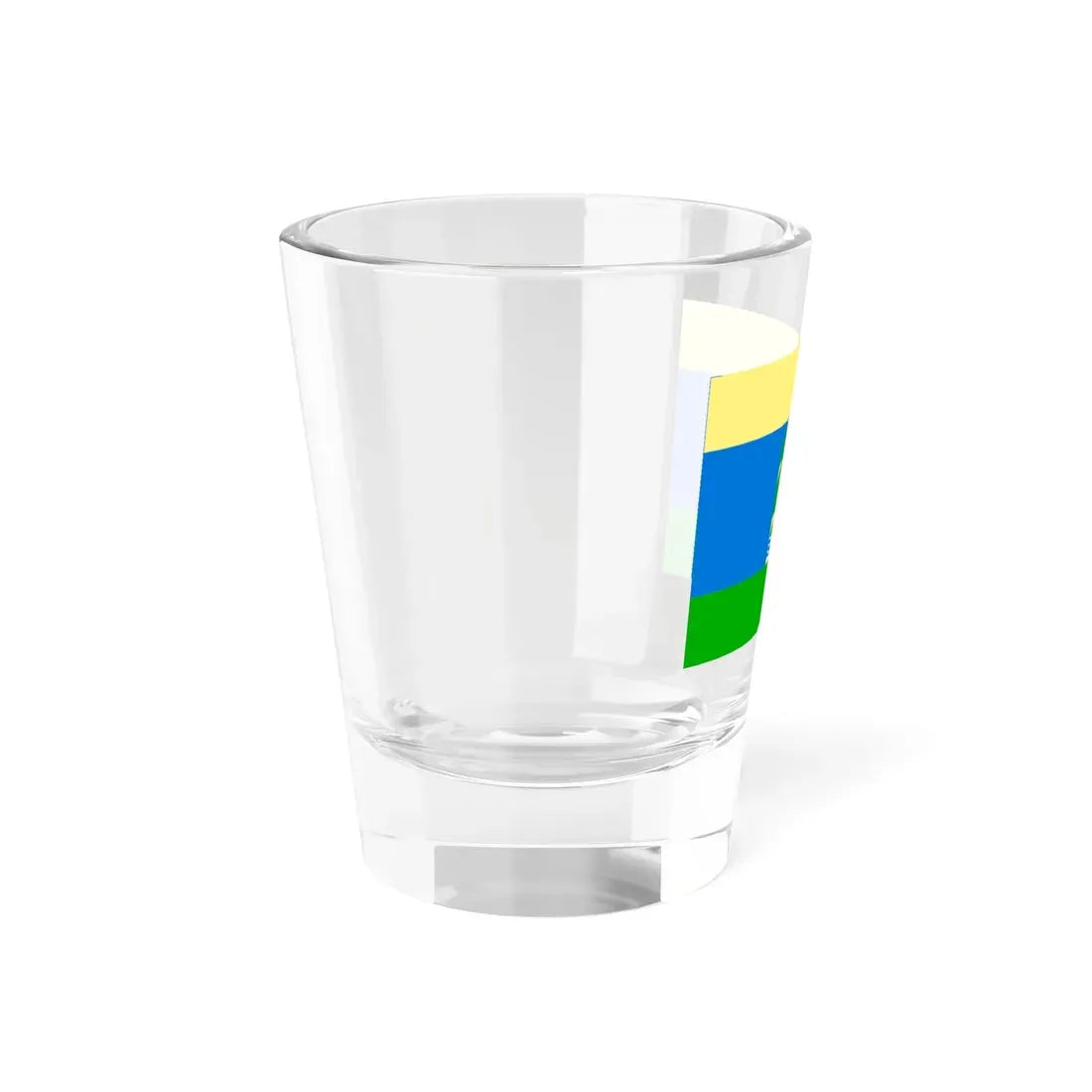 Флаг Комсомольска-на-Амуре (Russia) Shot Glass 1.5oz - Go Mug Yourself
