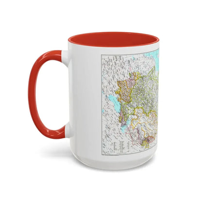 Russia - Soviet Union 1 (1990) (Map) Accent Coffee Mug - Go Mug Yourself