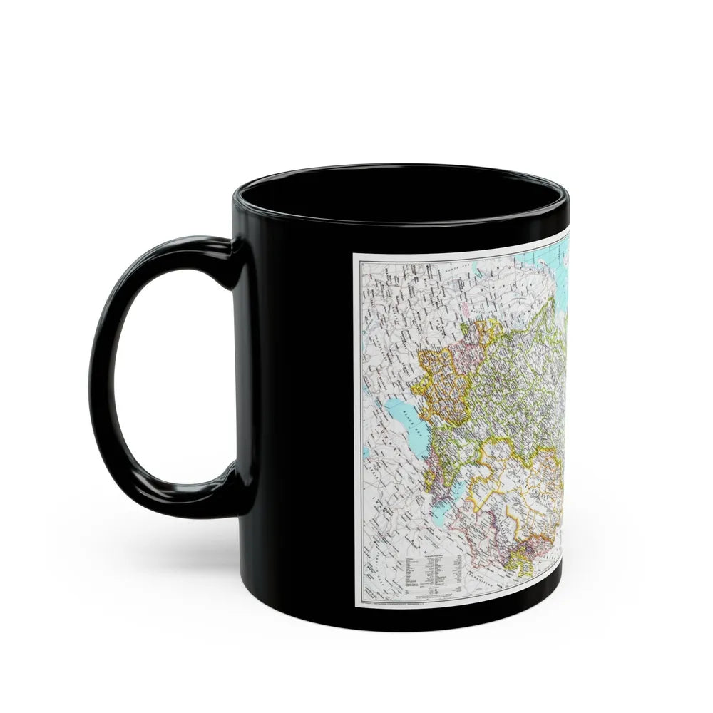 Russia - Soviet Union 1 (1990) (Map) Black Coffee Mug-Go Mug Yourself