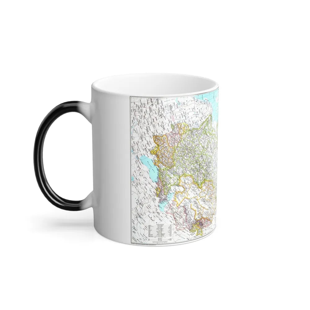 Russia - Soviet Union 1 (1990) (Map) Color Changing Mug 11oz-Go Mug Yourself