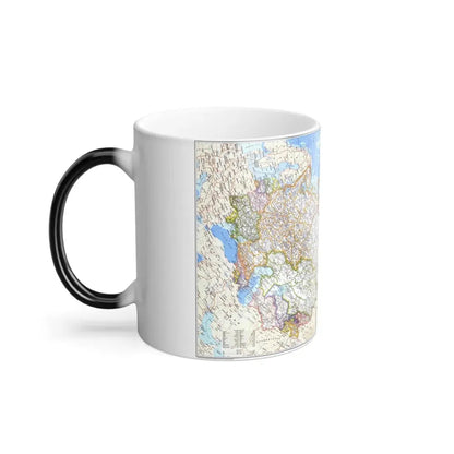 Russia - Soviet Union (1976) (Map) Color Changing Mug 11oz - Go Mug Yourself