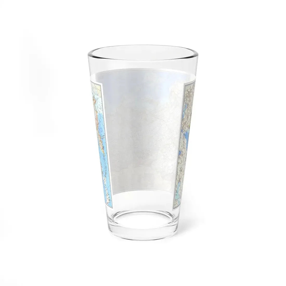 Russia - Soviet Union (1976) (Map) Pint Glass 16oz - Go Mug Yourself
