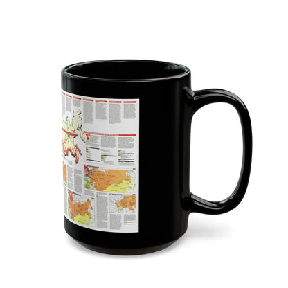 Russia - Soviet Union 2 (1990) (Map) Black Coffee Mug-Go Mug Yourself