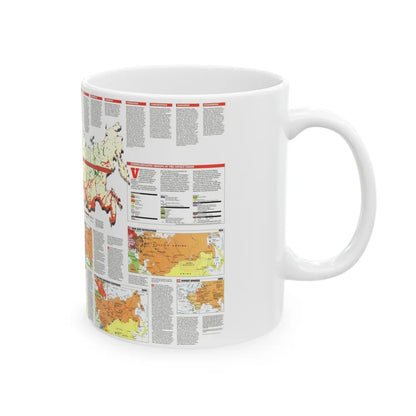 Russia - Soviet Union 2 (1990) (Map) White Coffee Mug-Go Mug Yourself