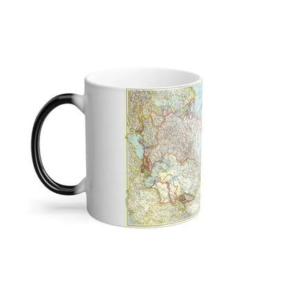 Russia - Union of Soviet Socialist Republics (1944) (Map) Color Changing Mug 11oz - Go Mug Yourself