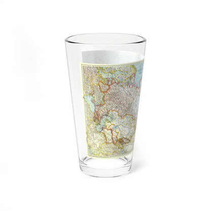 Russia - Union of Soviet Socialist Republics (1944) (Map) Pint Glass 16oz-Go Mug Yourself