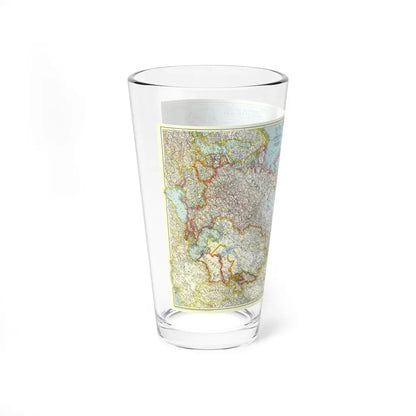 Russia - Union of Soviet Socialist Republics (1944) (Map) Pint Glass 16oz - Go Mug Yourself
