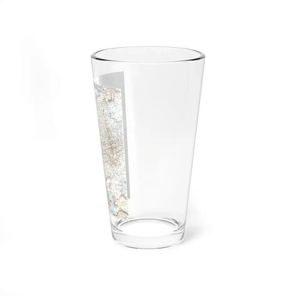 Russia - Western Soviet Union (1959) (Map) Pint Glass 16oz - Go Mug Yourself