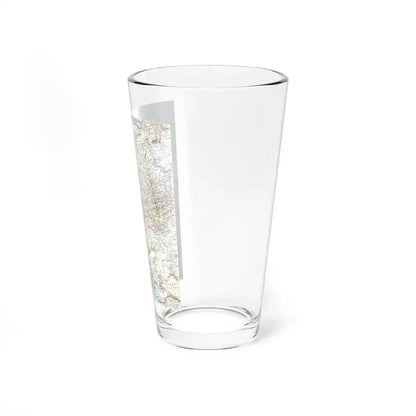 Russia - Western Soviet Union (1959) (Map) Pint Glass 16oz - Go Mug Yourself