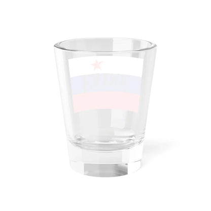Russian Antifa Flag (Russia) Shot Glass 1.5oz - Go Mug Yourself