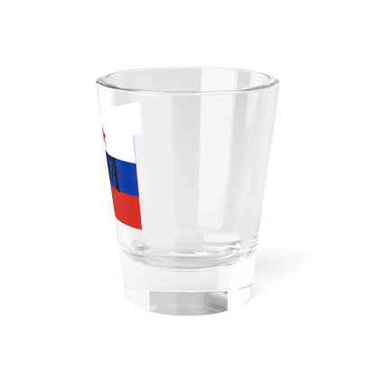Russian Antifa Flag (Russia) Shot Glass 1.5oz - Go Mug Yourself