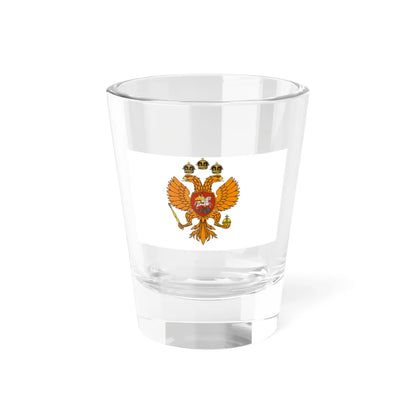 Russian Banner Of The Tsar 1613-1693 (Russia) Shot Glass 1.5oz 1.5oz - Go Mug Yourself