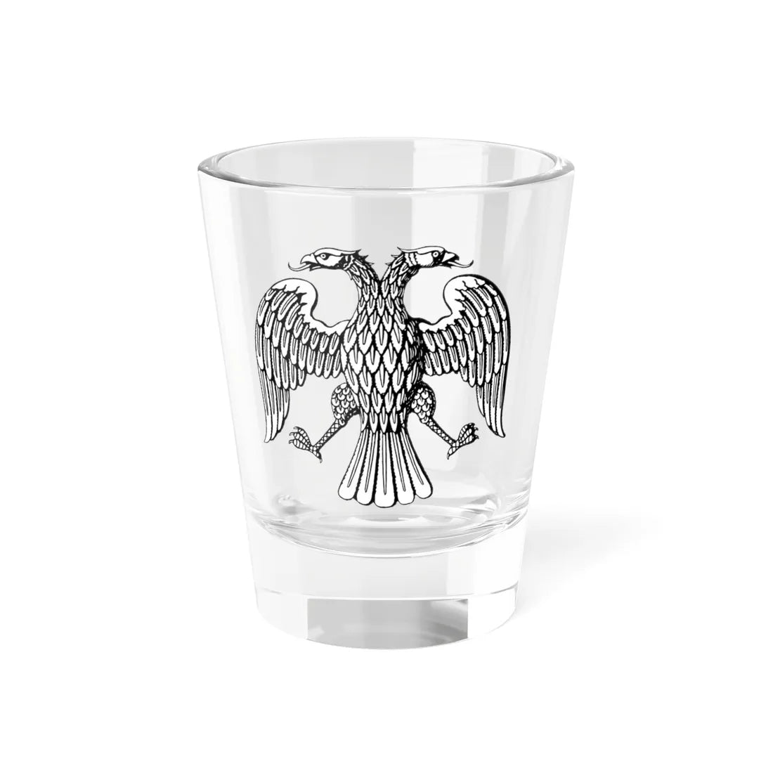 Russian coa 1917 (Russia) (Coat of Arms) Shot Glass 1.5oz 1.5oz - Go Mug Yourself