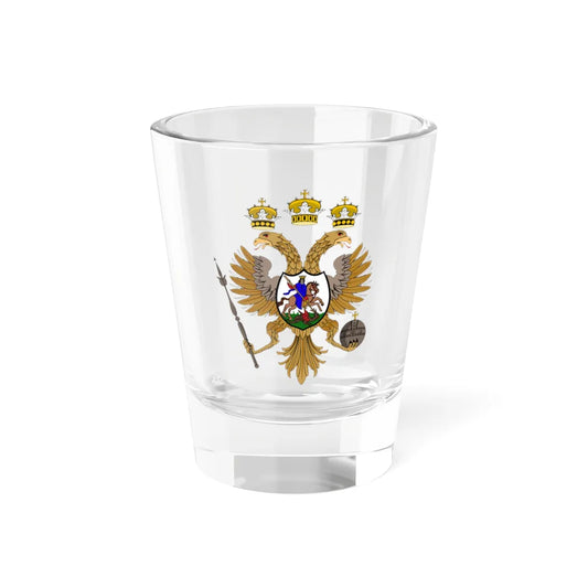 Russian-coat-arm-1667 (Russia) (Coat of Arms) Shot Glass 1.5oz 1.5oz - Go Mug Yourself