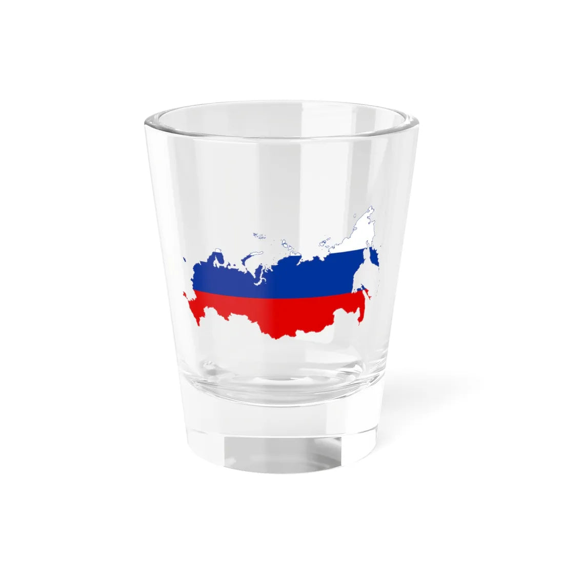 Russian flag map 2014-2022 (Russia) Shot Glass 1.5oz 1.5oz - Go Mug Yourself