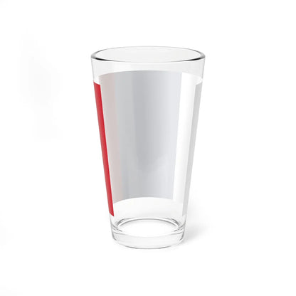Russian Flag vertical version (Russia) Pint Glass 16oz - Go Mug Yourself