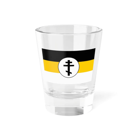 Russian Nationalist Orthodox Flag (Russia) Shot Glass 1.5oz 1.5oz - Go Mug Yourself