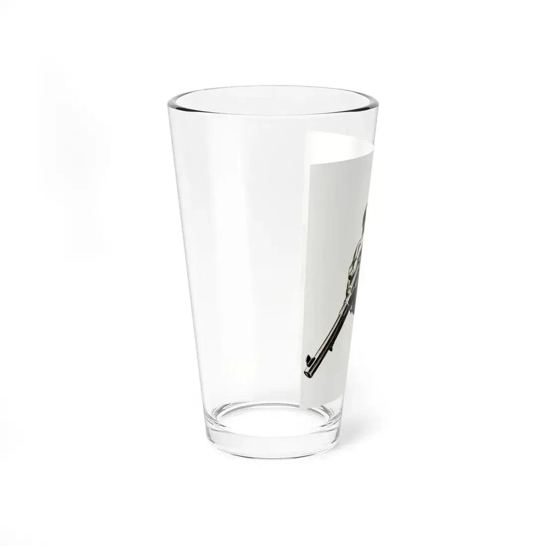 Russian Roulette Story Illustration, Collier's, January 30, 1937 (Magazine Illustration) Pint Glass 16oz - Go Mug Yourself