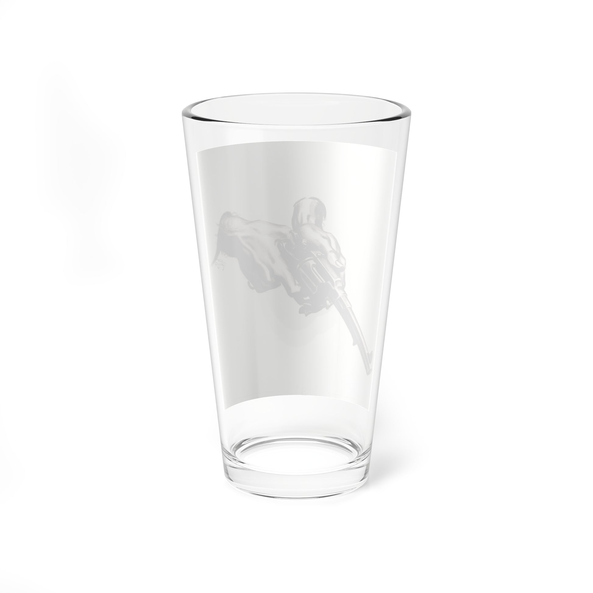 Russian Roulette Story Illustration, Collier's, January 30, 1937 (Magazine Illustration) Pint Glass 16oz-Go Mug Yourself