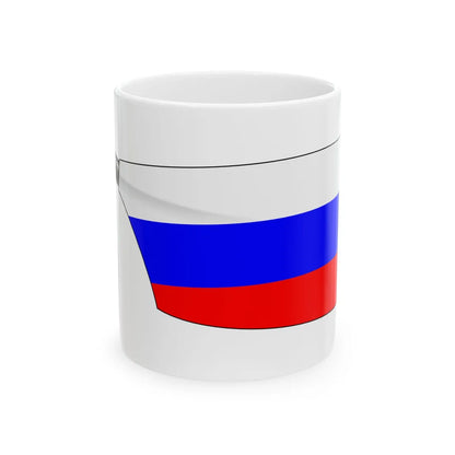 Russian Rowing Blade (Russia) White Coffee Mug 11oz - Go Mug Yourself