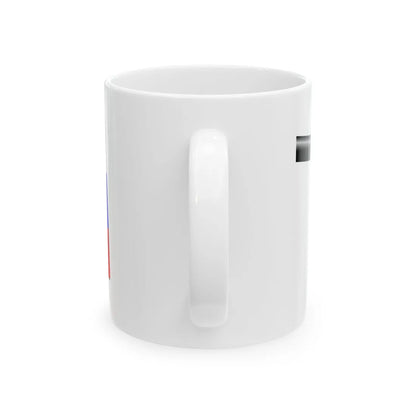 Russian Rowing Blade (Russia) White Coffee Mug - Go Mug Yourself