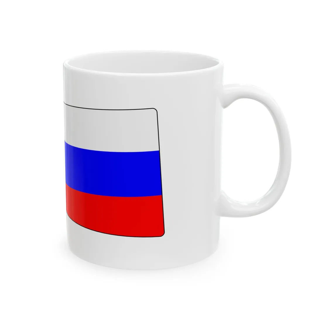 Russian Rowing Blade (Russia) White Coffee Mug - Go Mug Yourself