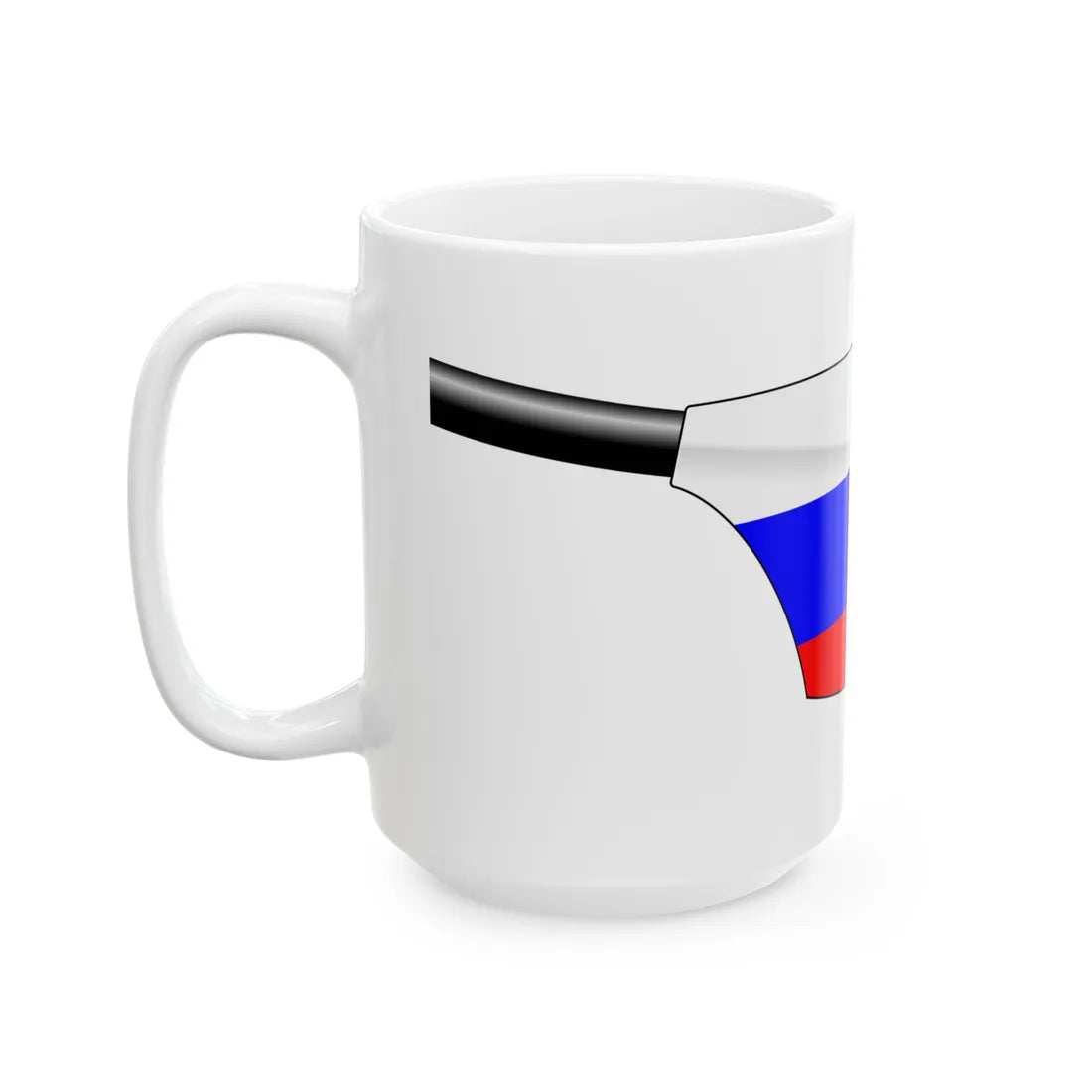 Russian Rowing Blade (Russia) White Coffee Mug - Go Mug Yourself