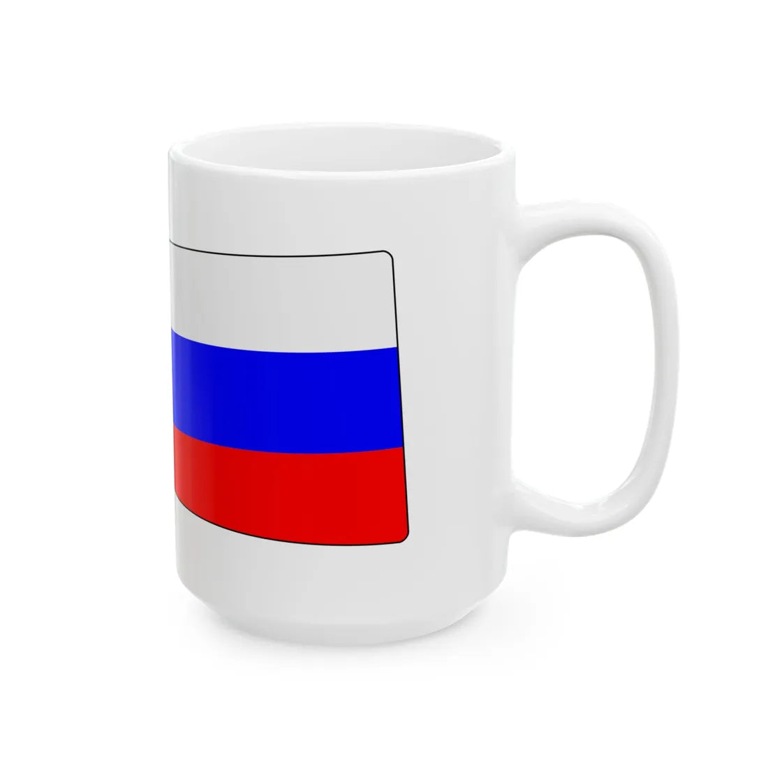 Russian Rowing Blade (Russia) White Coffee Mug - Go Mug Yourself