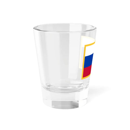RussianFlagwithGoldenBorder (Russia) Shot Glass 1.5oz - Go Mug Yourself