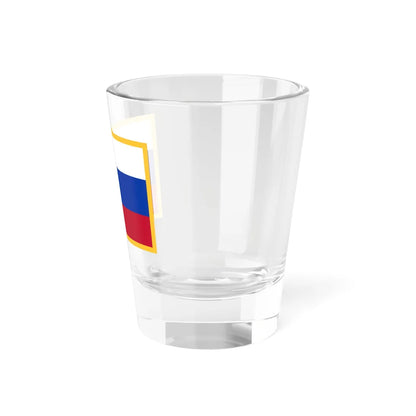 RussianFlagwithGoldenBorder (Russia) Shot Glass 1.5oz - Go Mug Yourself