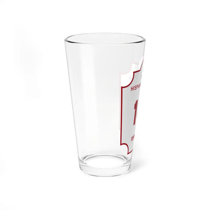 Ruta Hispanoamericana (Puerto Rico) (Road Sign) Pint Glass 16oz - Go Mug Yourself