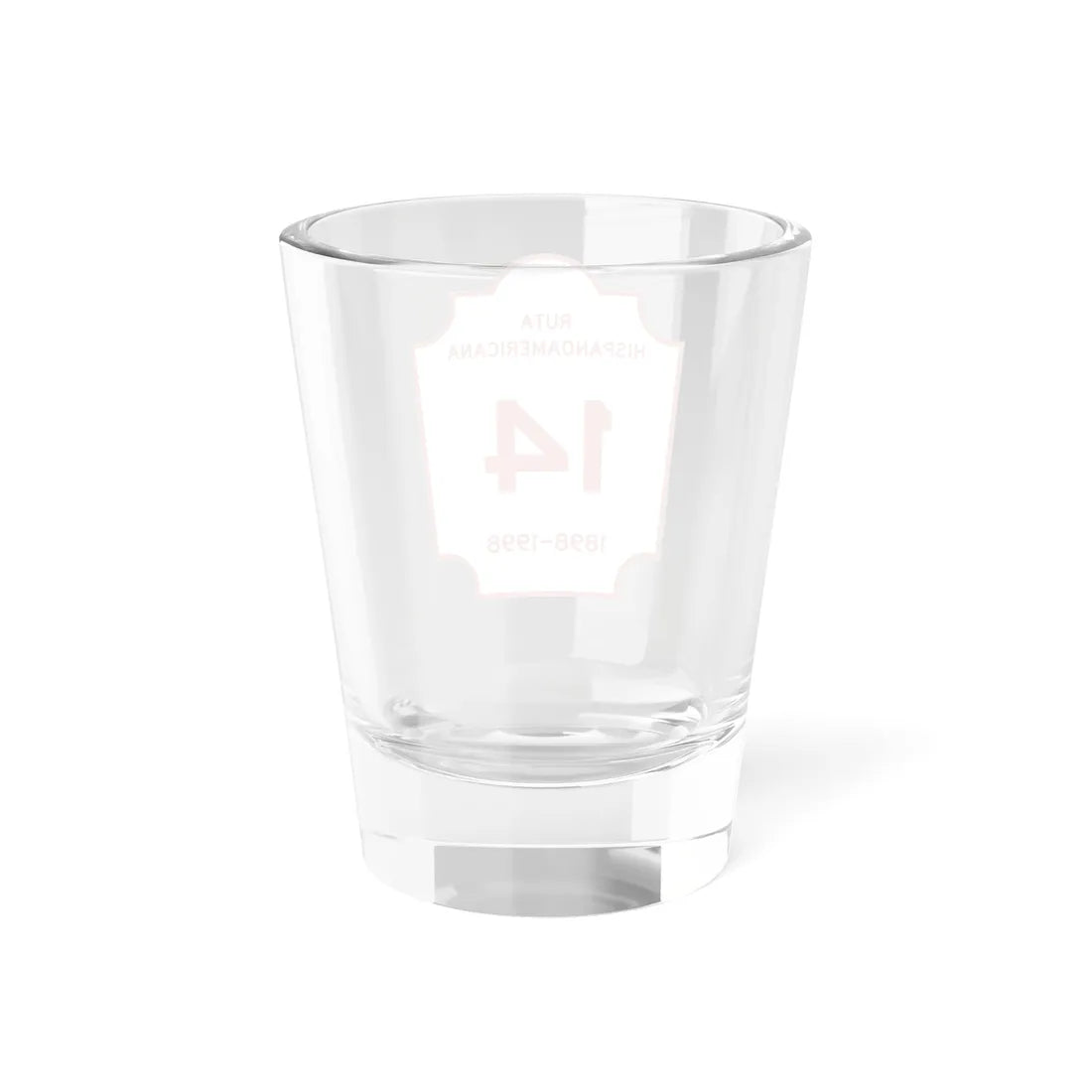 Ruta Hispanoamericana (Puerto Rico) (Road Sign) Shot Glass 1.5oz - Go Mug Yourself