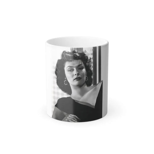 Ruth Roman #07 (Vintage Female Icons) Color Changing Mug 11oz-11oz-Go Mug Yourself