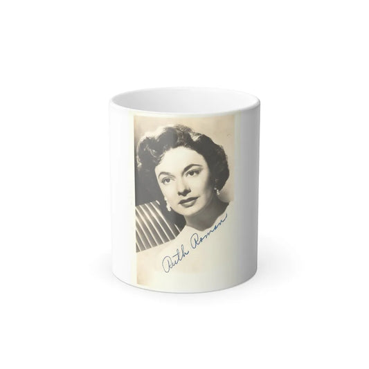 Ruth Roman #100 (Vintage Female Icons) Color Changing Mug 11oz-11oz-Go Mug Yourself