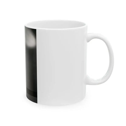 Ruth Roman #104 - 8x10 B&W Full Body Glamour Dress Photo from circa (Vintage Female Icon) White Coffee Mug - Go Mug Yourself