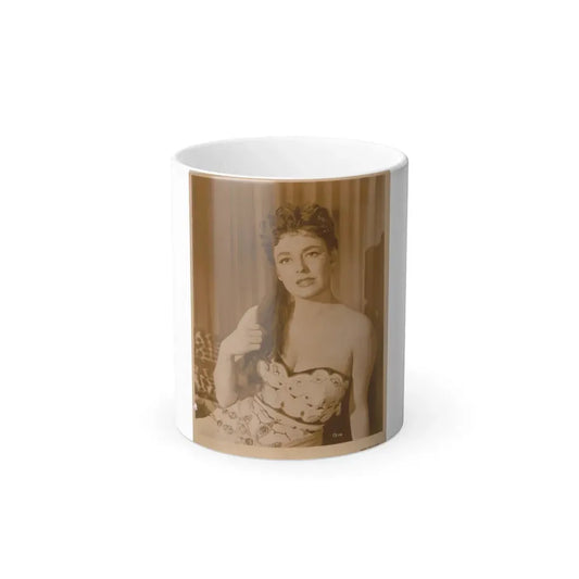 Ruth Roman #63 (Vintage Female Icon) Color Changing Mug 11oz 11oz - Go Mug Yourself