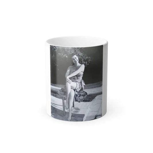 Ruth Roman #74 (Vintage Female Icon) Color Changing Mug 11oz 11oz - Go Mug Yourself