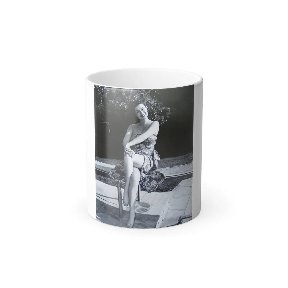 Ruth Roman #74 (Vintage Female Icons) Color Changing Mug 11oz-11oz-Go Mug Yourself