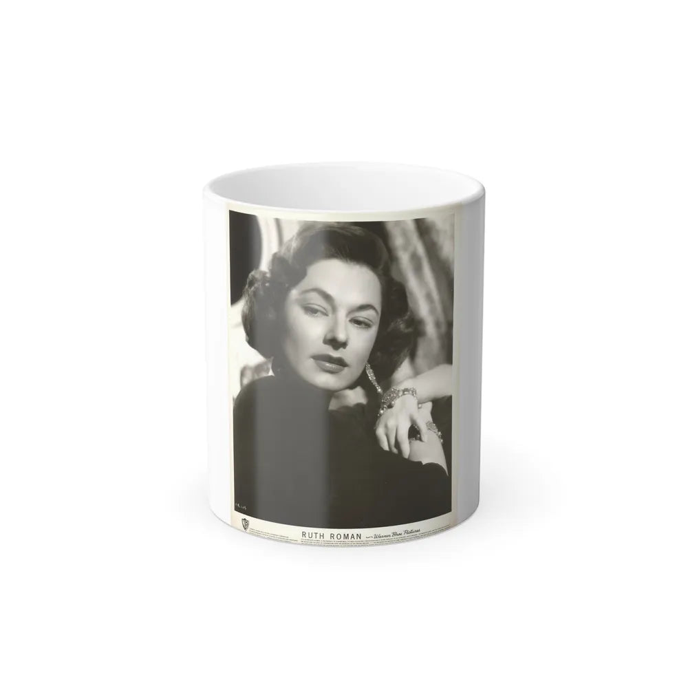 Ruth Roman #94 (Vintage Female Icons) Color Changing Mug 11oz-11oz-Go Mug Yourself
