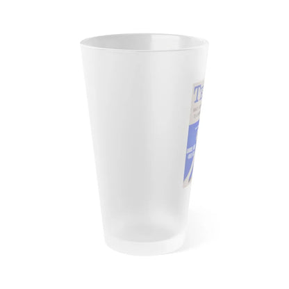 Ruth Roman #98 - Mag. Cover (Vintage Female Icon) Frosted Pint Glass 16oz-Go Mug Yourself