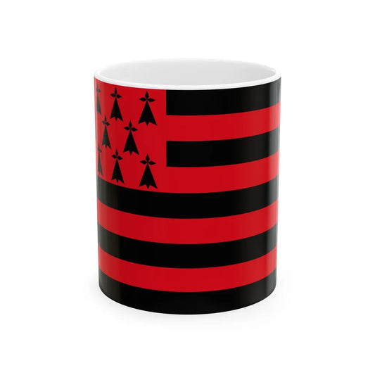 Ruz ha Du (Belgium) White Coffee Mug 11oz - Go Mug Yourself
